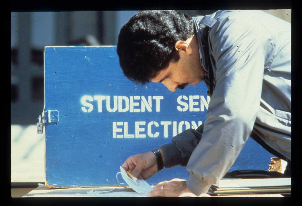 Student voting in the 1980 Student Senate Election